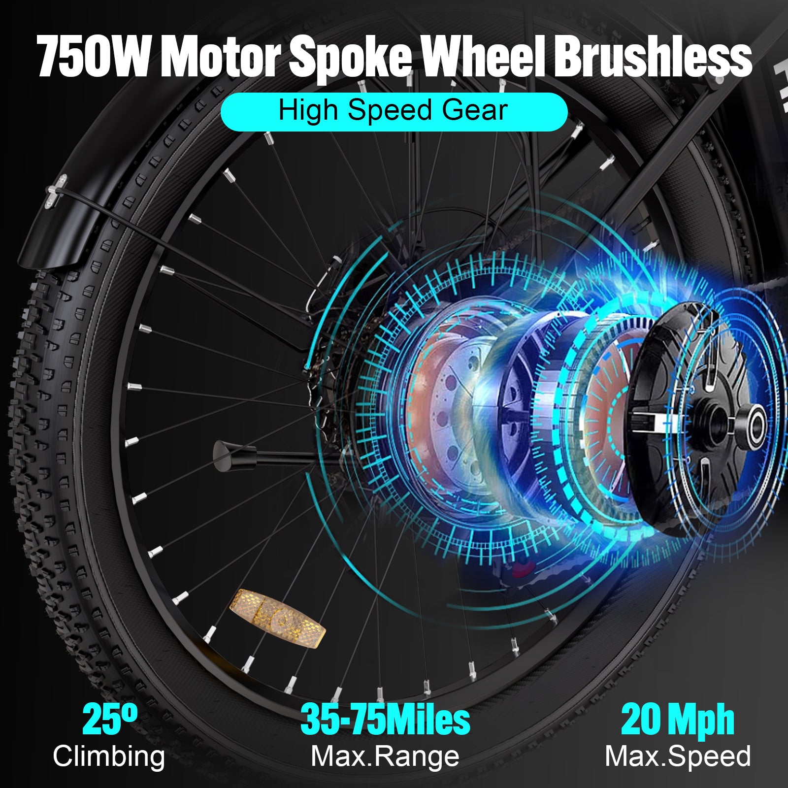 ebike with 750w motor