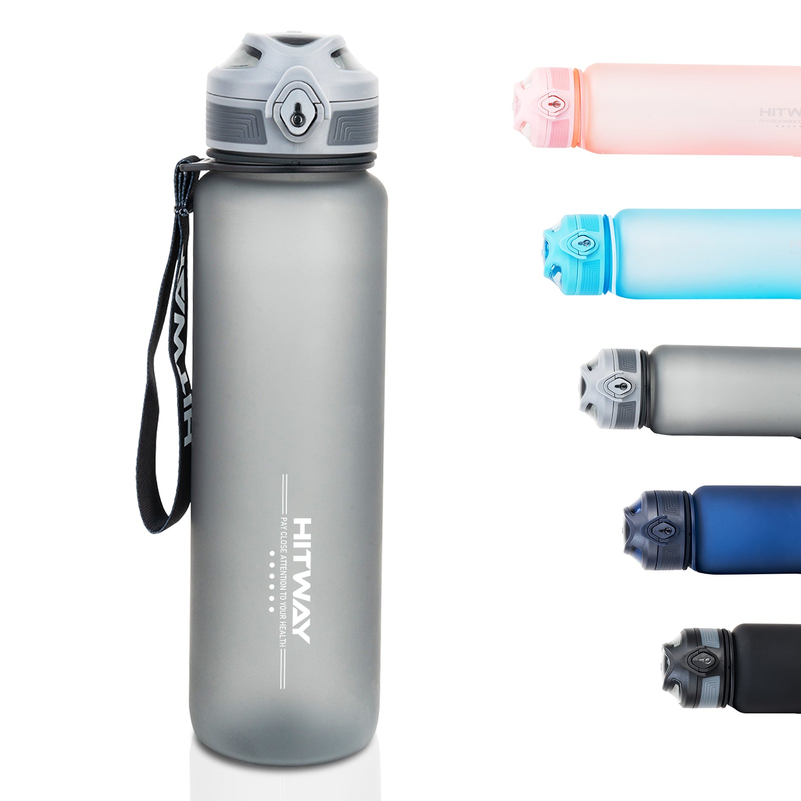 grey Water bottle