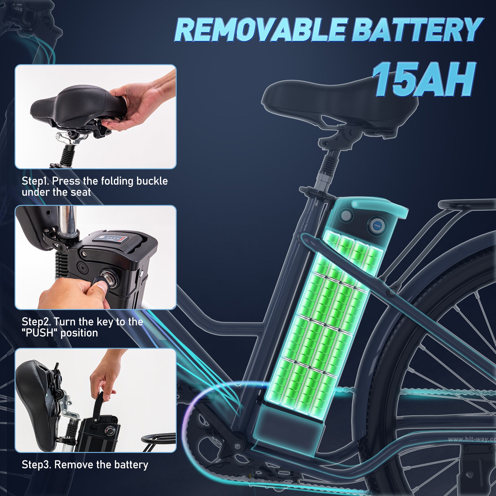 Battery assist online bike