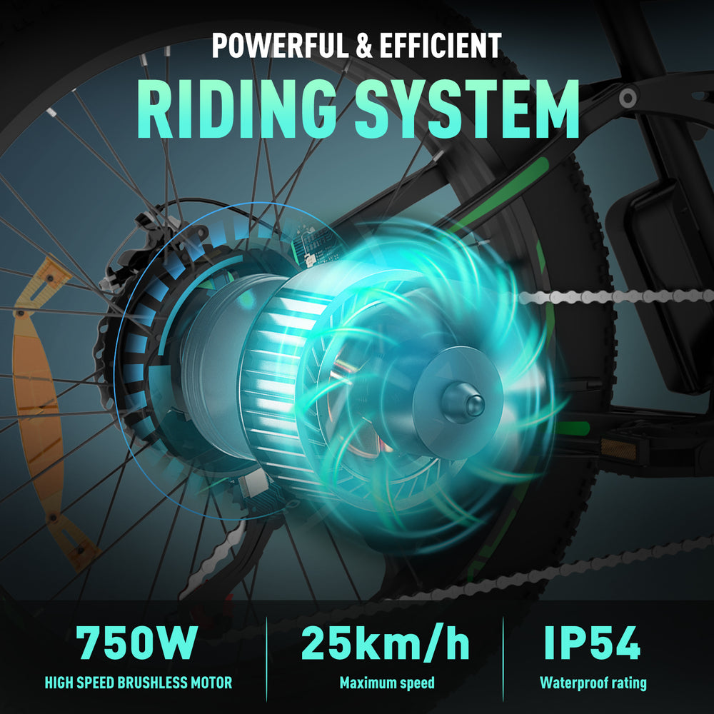 BK9M Electric Bike 750W/48V/15Ah HITWAY Ebike