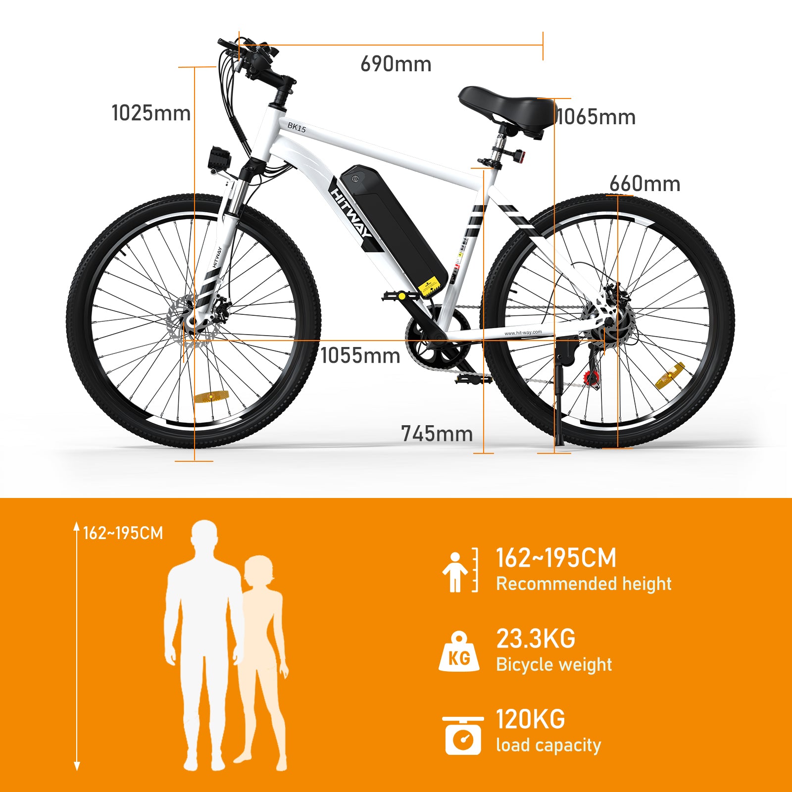 BK15M Electric Bike | HITWAY Ebike